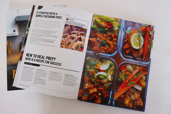 Hardcover  Flames with Joel James Cookbook - NOT VEGAN